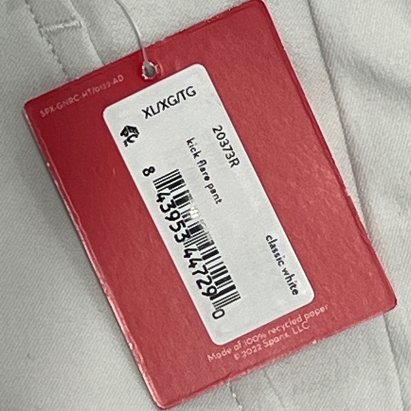 NWT SPANX Kick flare pant White - Picture 11 of 12